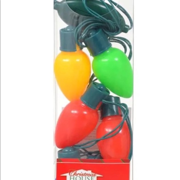 Christmas light up Necklaces 4 in a pack - Picture 2 of 3